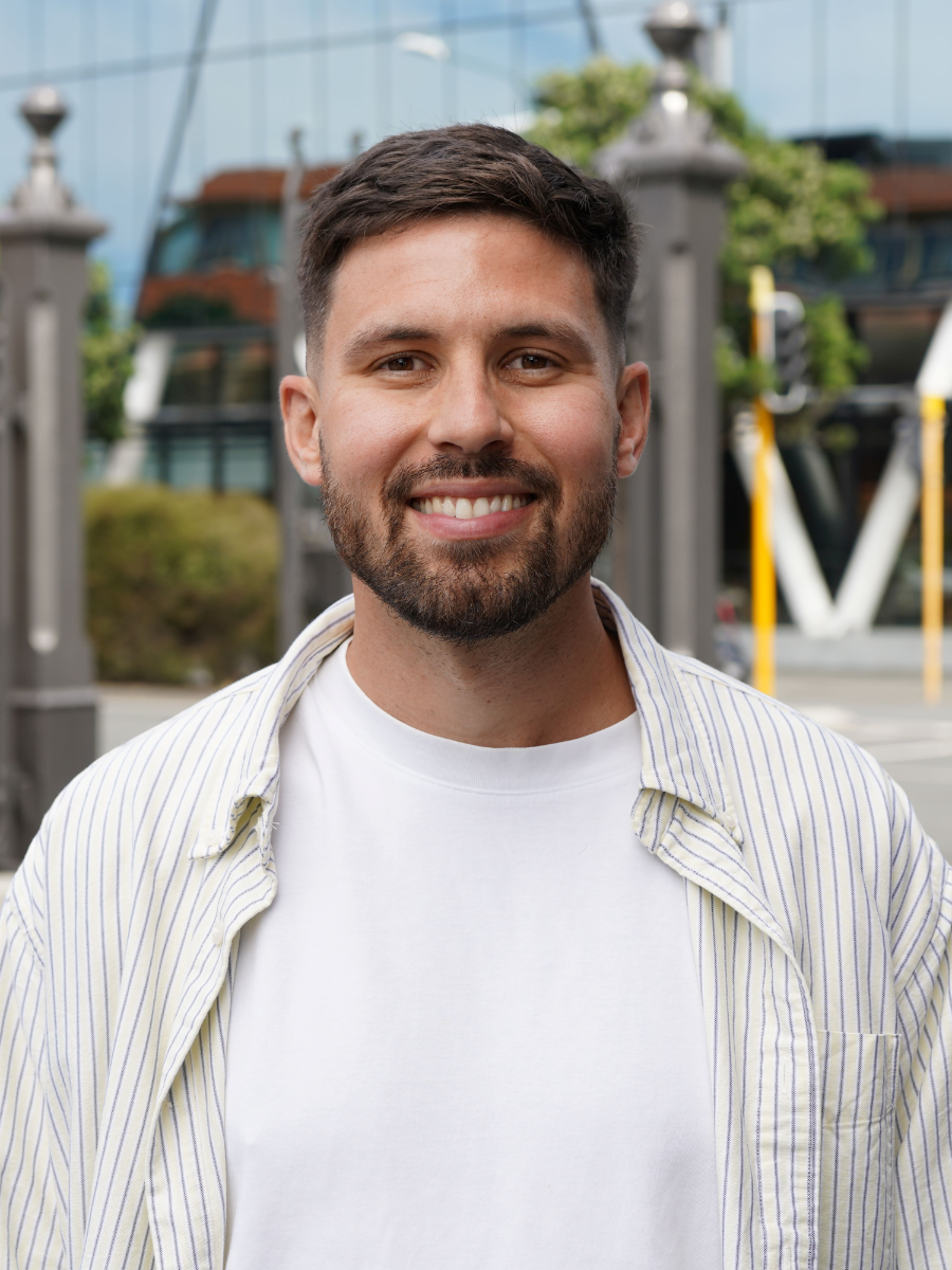Joel Norris, founder of Local AI, in central Wellington